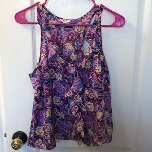 Abstract floral racerback